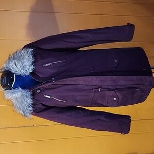 Charlotte Russe maroon coat